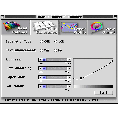 Polaroid Profile Builder