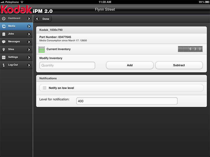 Kodak — iPM iPad Web App — image 8