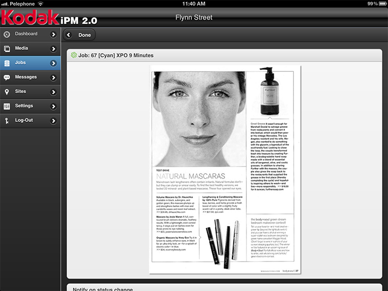 Kodak — iPM iPad Web App — image 4