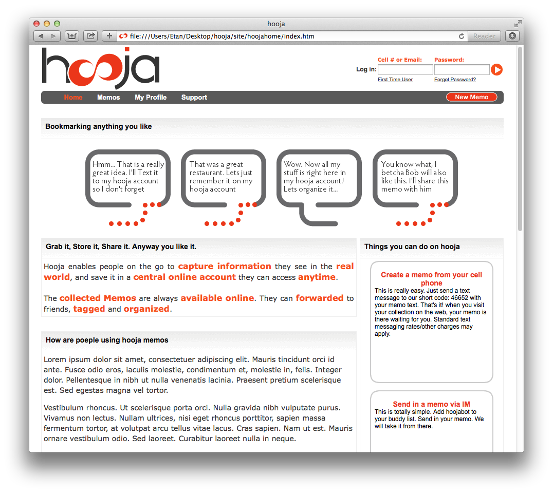 Hooja — Bookmarking for the Real World — image 1
