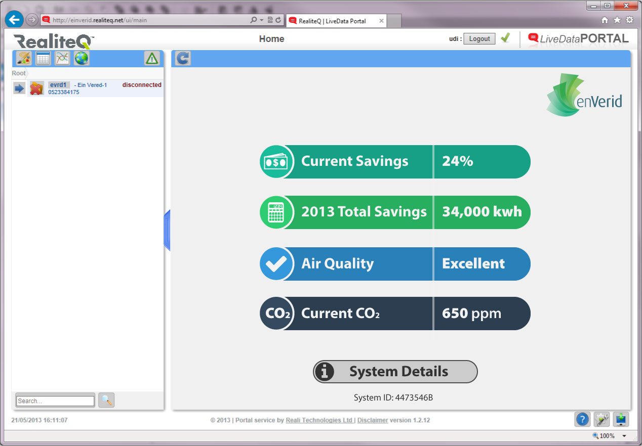 Enverid — Control Panel — image 3