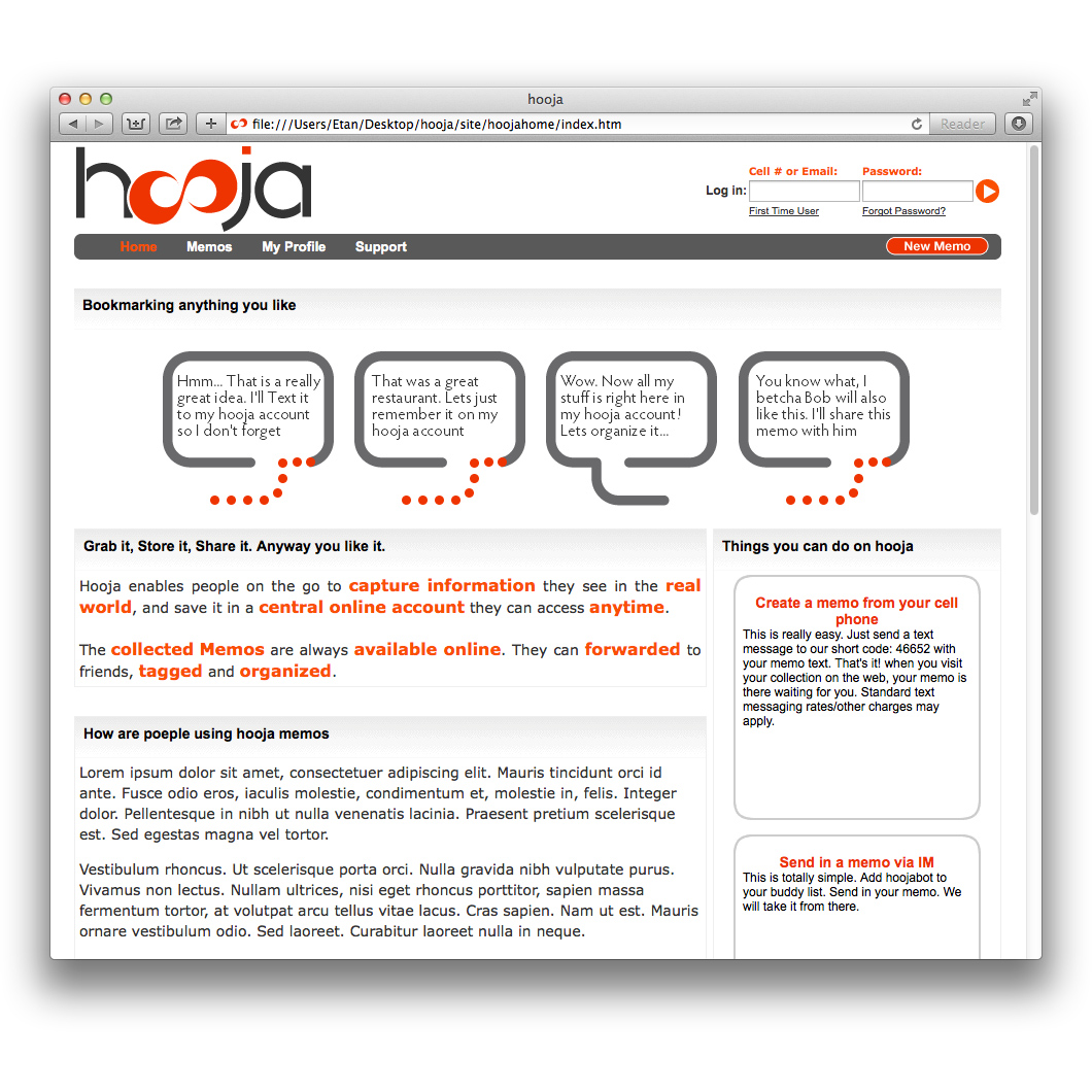 Hooja Bookmarking