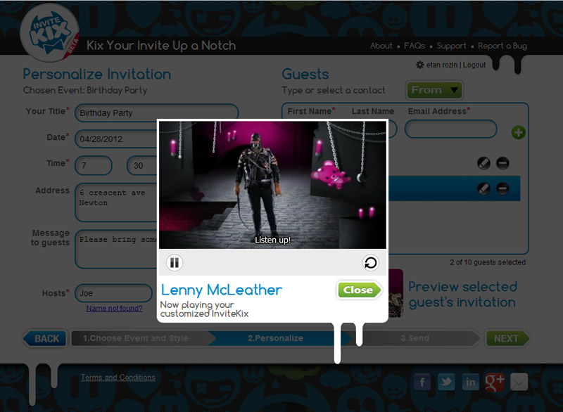 InviteKix — Video Invitations — image 2
