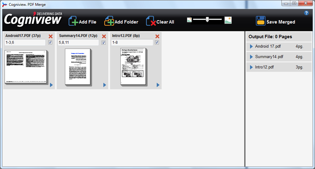 CogniView — Merge PDF — image 1